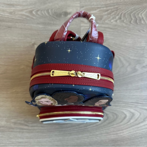 ? Loungefly x Marvel The Marvels Group Vegan Leather Mini Backpack